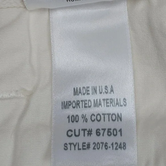 Citizens of Humanity Gaucho Trousers Pants Women's 28 Ivory Wide Leg NWT *Marks - Picture 14 of 16